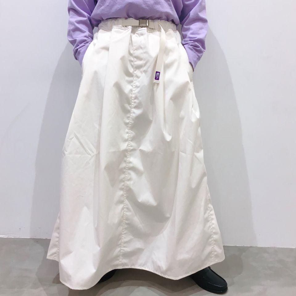 新品  ノースフェイスパープルレーベル  Twill Field Skirtロングスカート