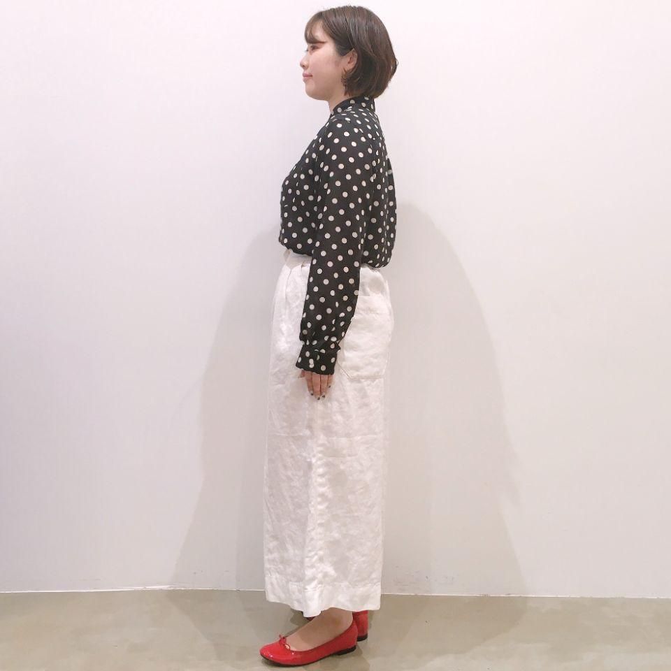 SARAHWEAR - リネンツイル キュロットパンツ(C30372) - Sheth