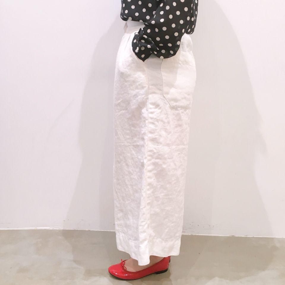 新品　ella_selectshop エラ　スカラップ　キュロットパンツ eLLa スカラップパンツ ブラック - メルカリ
