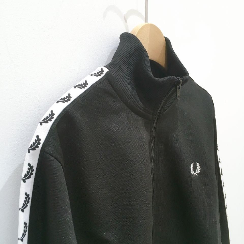 FRED PERRY CROPPED TAPED TRACK JACKET J1100 Sheth Online Store
