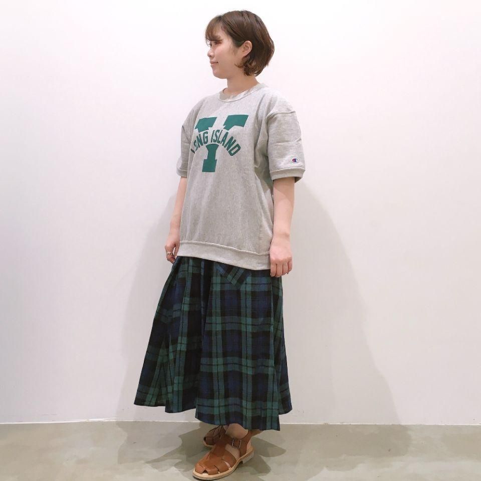 Champion - リバースウィーブ(R) ハーフスリーブクルーネック