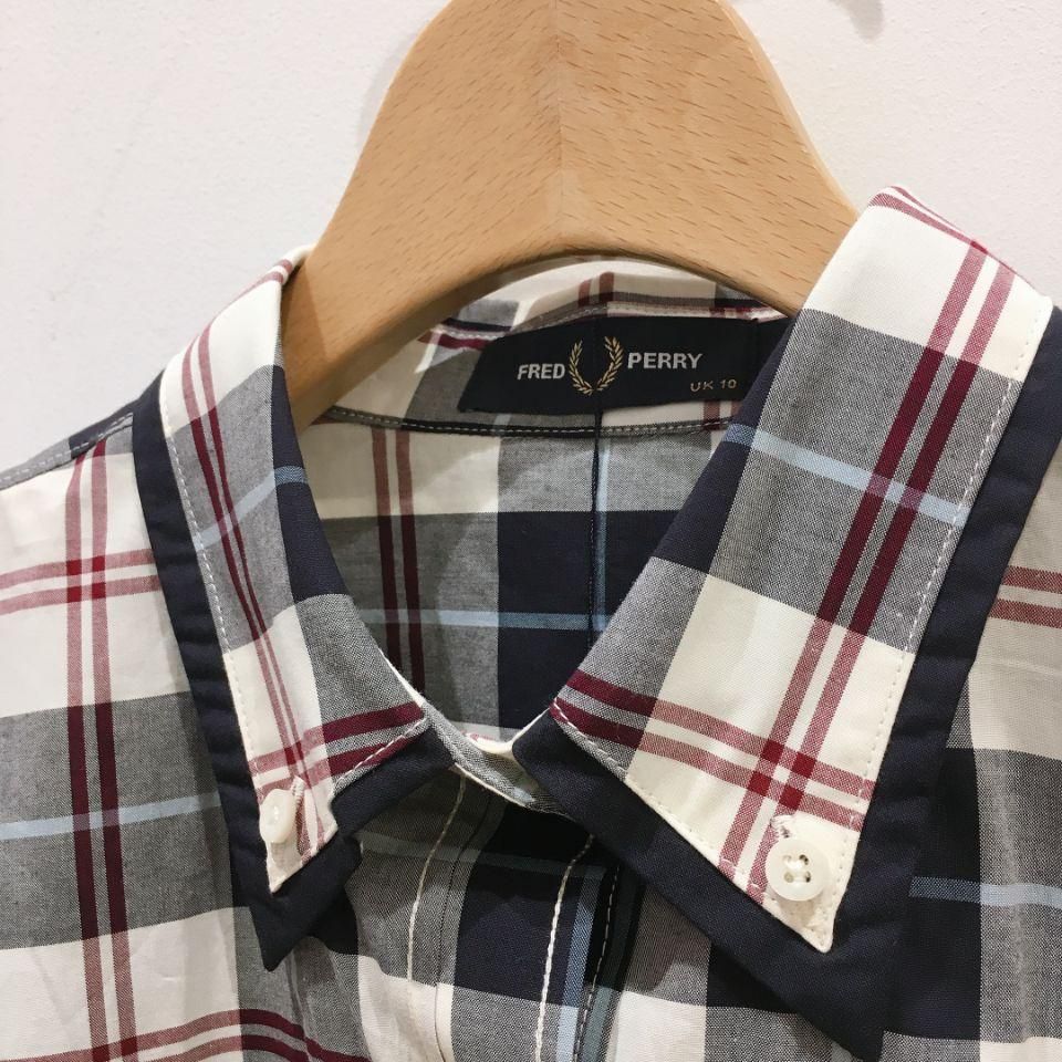 FRED PERRY - Interdetail Tartan Shirt Dress（D3160）（正規