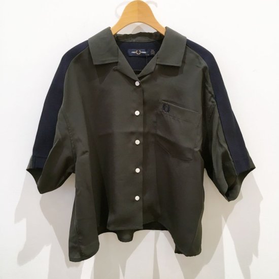 FRED PERRY - Knit Panelling Revere ShirtF8656ˡ谷ʡ