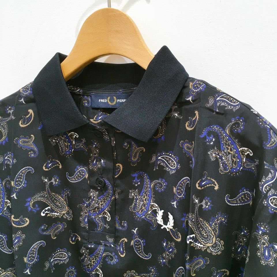 FRED PERRY - Paisley Print Polo Shirt（G3130）（正規取扱商品 ...