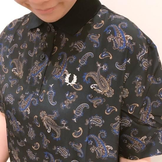 FRED PERRY - Paisley Print Polo ShirtG3130ˡ谷ʡ