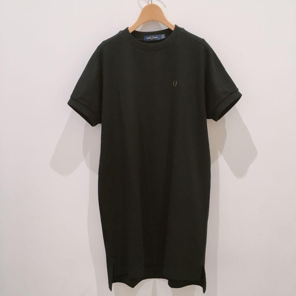 【新品】FREDPERRY BOXY PIQUE T-SHIRT DRESS Fred Perry Boxy Pique T Shirt Dress | Oxygen Clothing