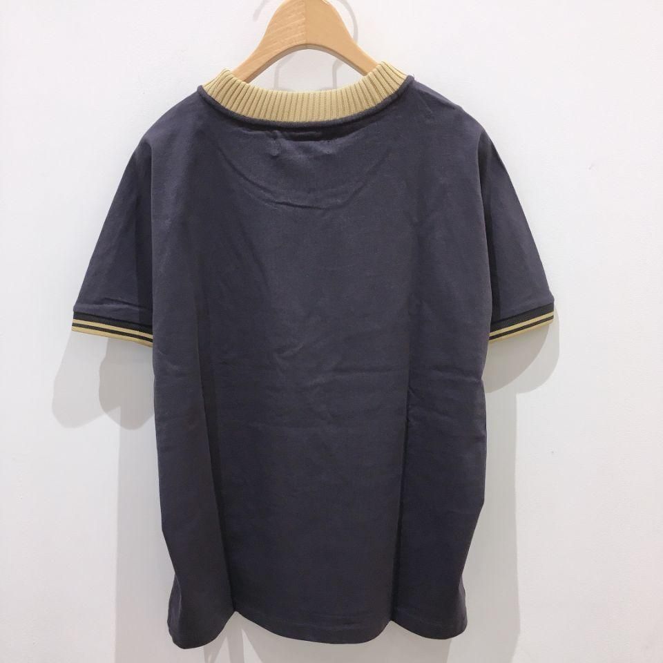 FRED PERRY フレッドペリー　Knitted Trim T-Shirt FRED PERRY - Knitted Trim T-Shirt（G3143）正規取扱商品