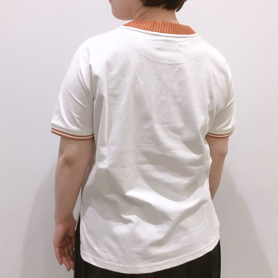 FRED PERRY - Knitted Trim T-Shirt（G3143）正規取扱商品 - Sheth Online Store -  シスオンラインストア