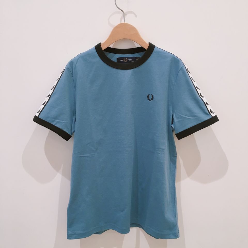 FRED PERRY - Taped Ringer T-Shirt（G6347）正規取扱商品 - Sheth Online Store -  シスオンラインストア