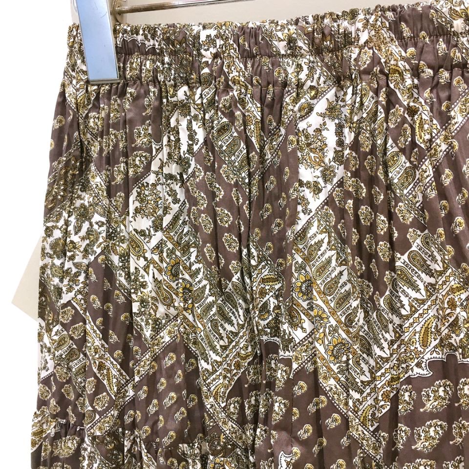Rockmount - コットン バンダナ柄 ３段ティアードスカート （正規取扱商品）