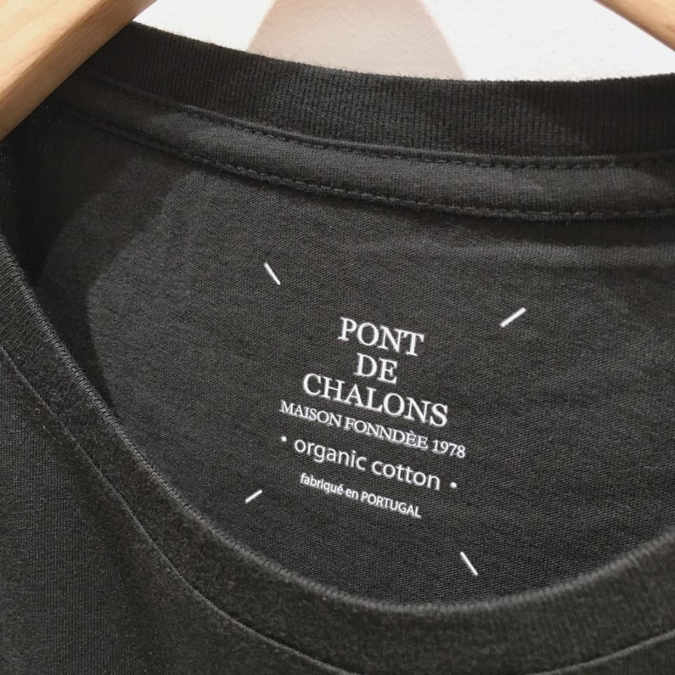 PONT DE CHALONS - 刺繍Ｔシャツ／La mer azur'e(22122-12)