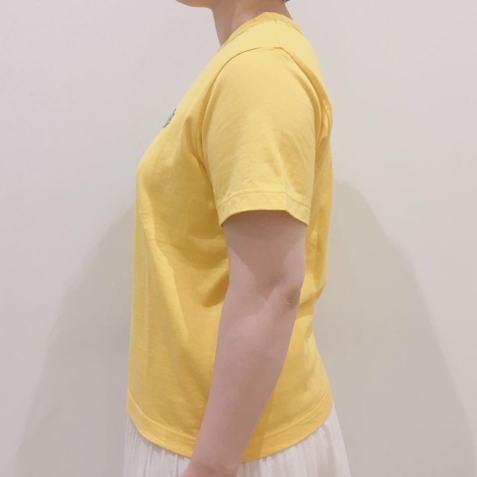 CHILD WOMAN - 40/2天竺 Pineapple/Flower 刺繍Tシャツ(0101CT022221)(正規取扱品) - Sheth Online Store - シスオンラインストア CHILD WOMAN - 40/2天竺 Pineapple/Flower 刺繍Tシャツ(0101CT022221)(正規取扱品) - Sheth Online Store - シスオンラインストア