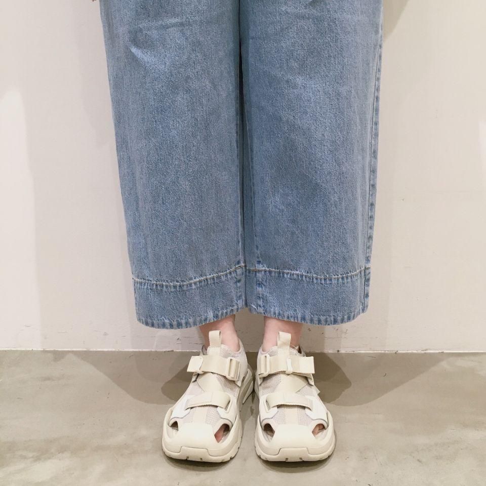 FIL DE FER - C/Liデニム 8分丈パンツ - Sheth Online Store FIL DE FER - C/Liデニム 8分丈パンツ - Sheth Online Store