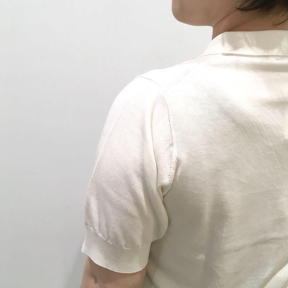 CHILD WOMAN - ICE COTTON ニットポロ（0101KN008221）（正規