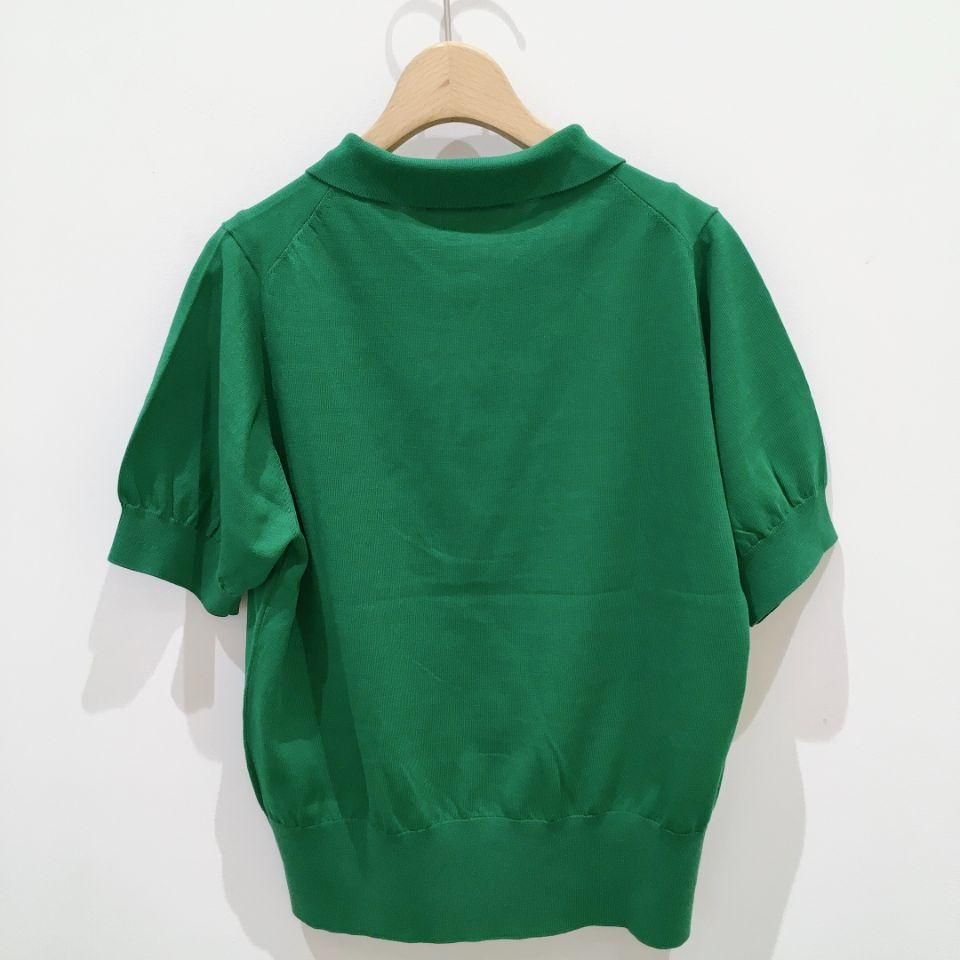 【最安値に挑戦】 CHILD WOMAN - ICE COTTON ニットポロ（0101KN008221）（正規 ドッグフード