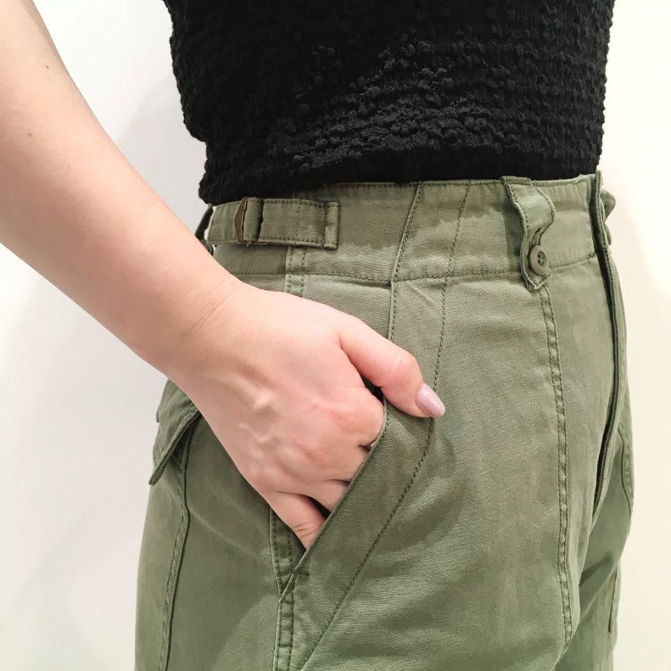 CHILD WOMAN - <My Fav. >綿ツイル 製品硫化染めファティーグパンツ(1601PT007221)(正規取扱品) - Sheth Online Store - シスオンラインストア