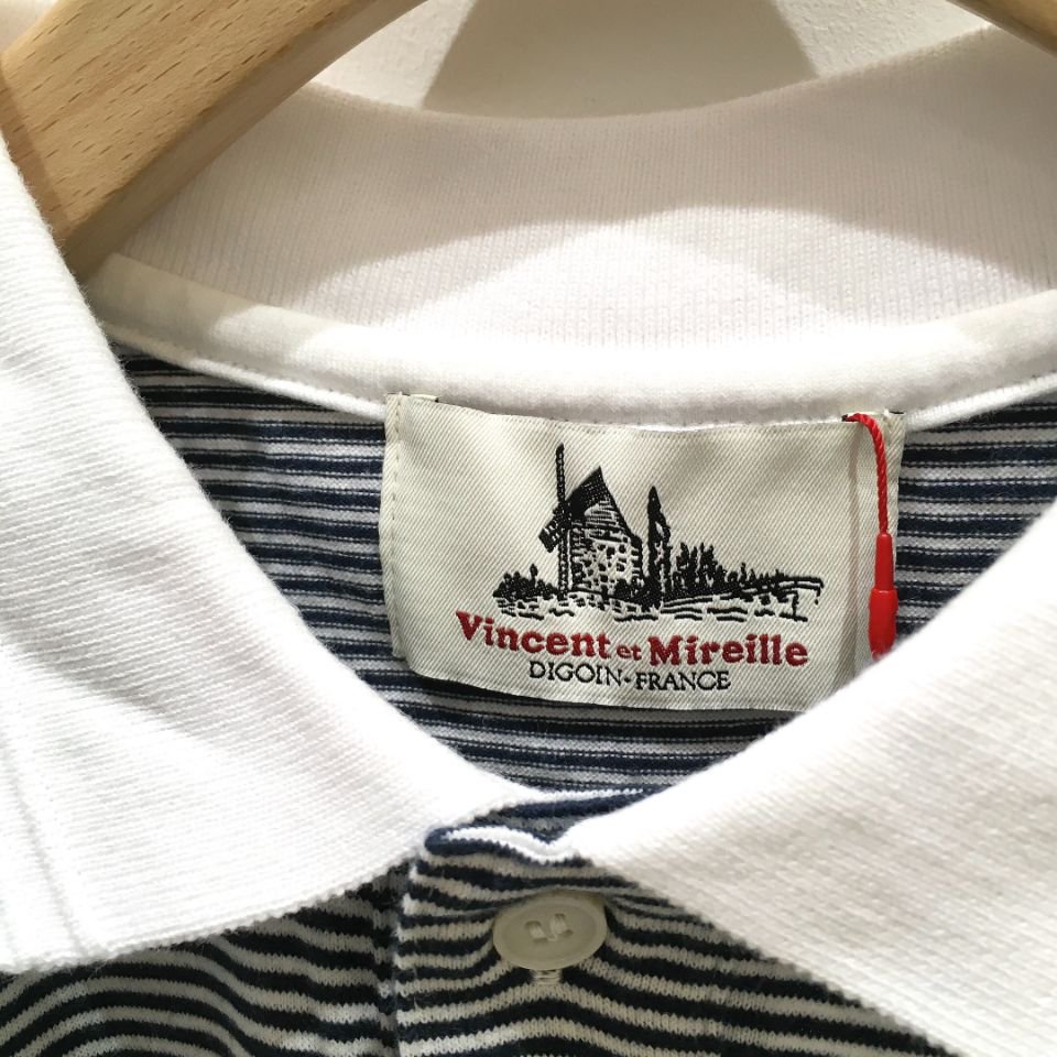 Vincent et Mireille - クレリック ポロシャツ（VM221BO12051）