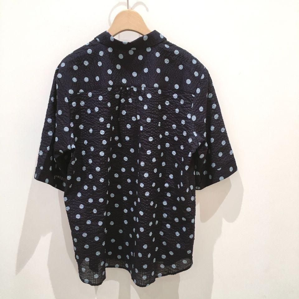 【美品】Rough and Swell ドット柄シャツ 美品】Rough and Swell ドット柄シャツ