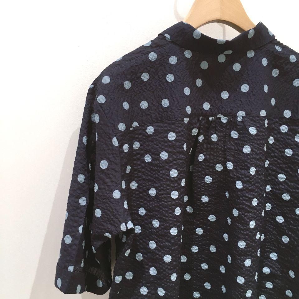 【美品】Rough and Swell ドット柄シャツ 美品】Rough and Swell ドット柄シャツ