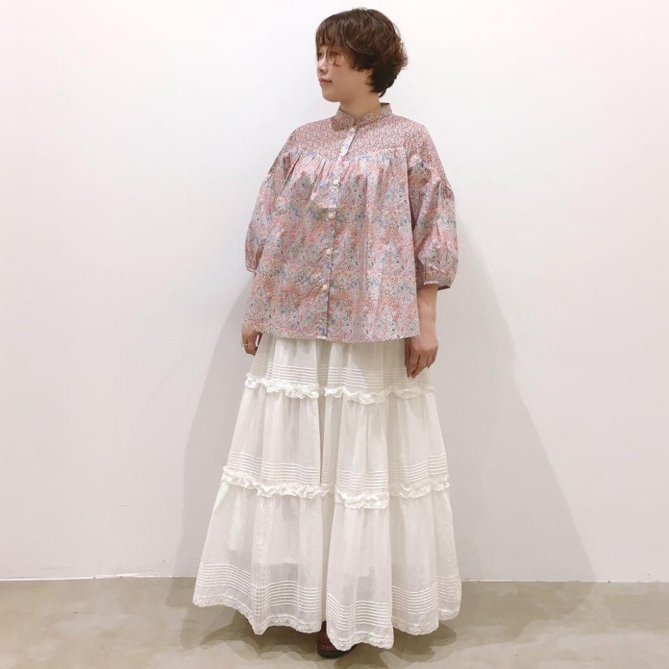Eaphi 新品未開封 コットンレースパッチワーク ブラウス