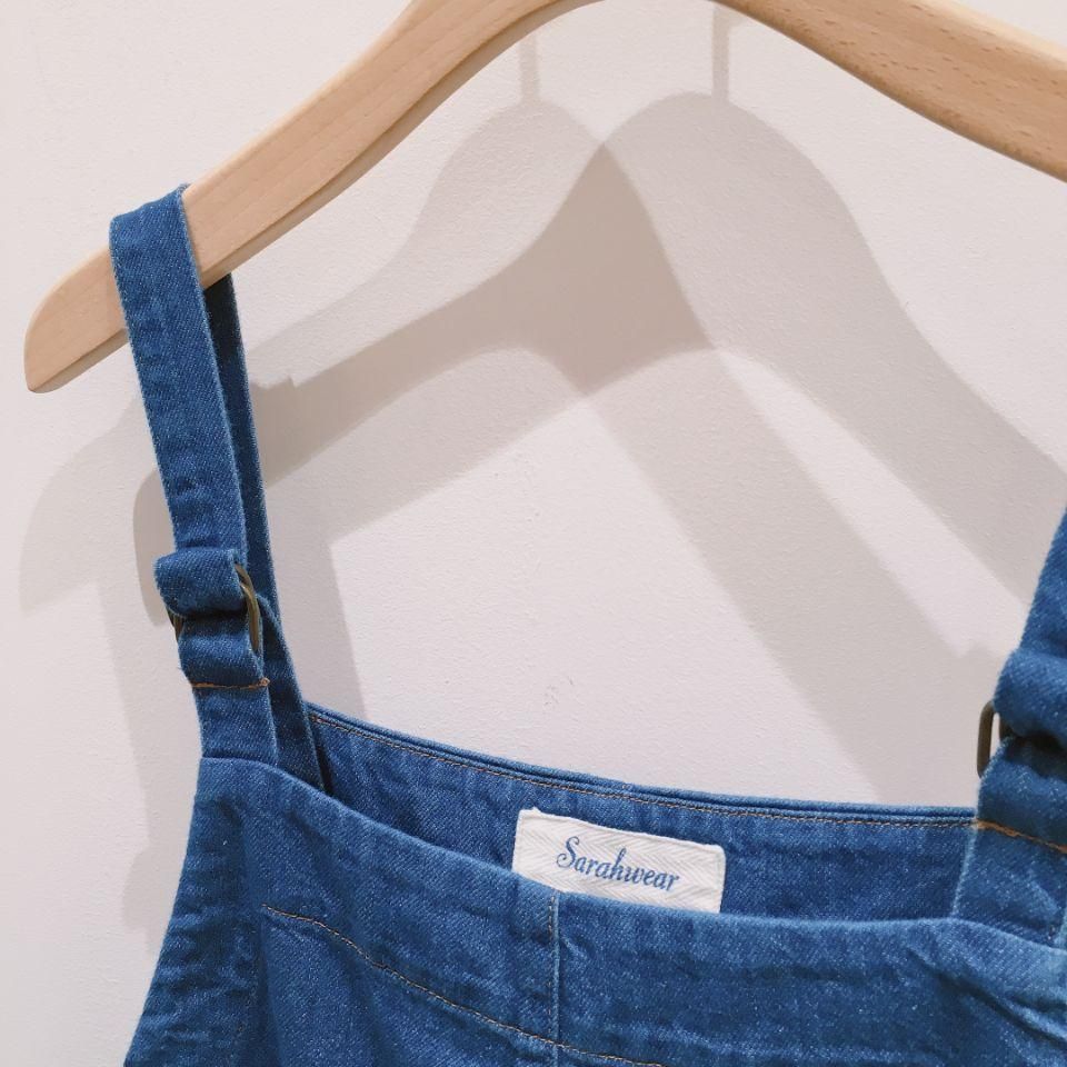SARAHWEAR - インディゴデニム サロペットパンツ（C16022