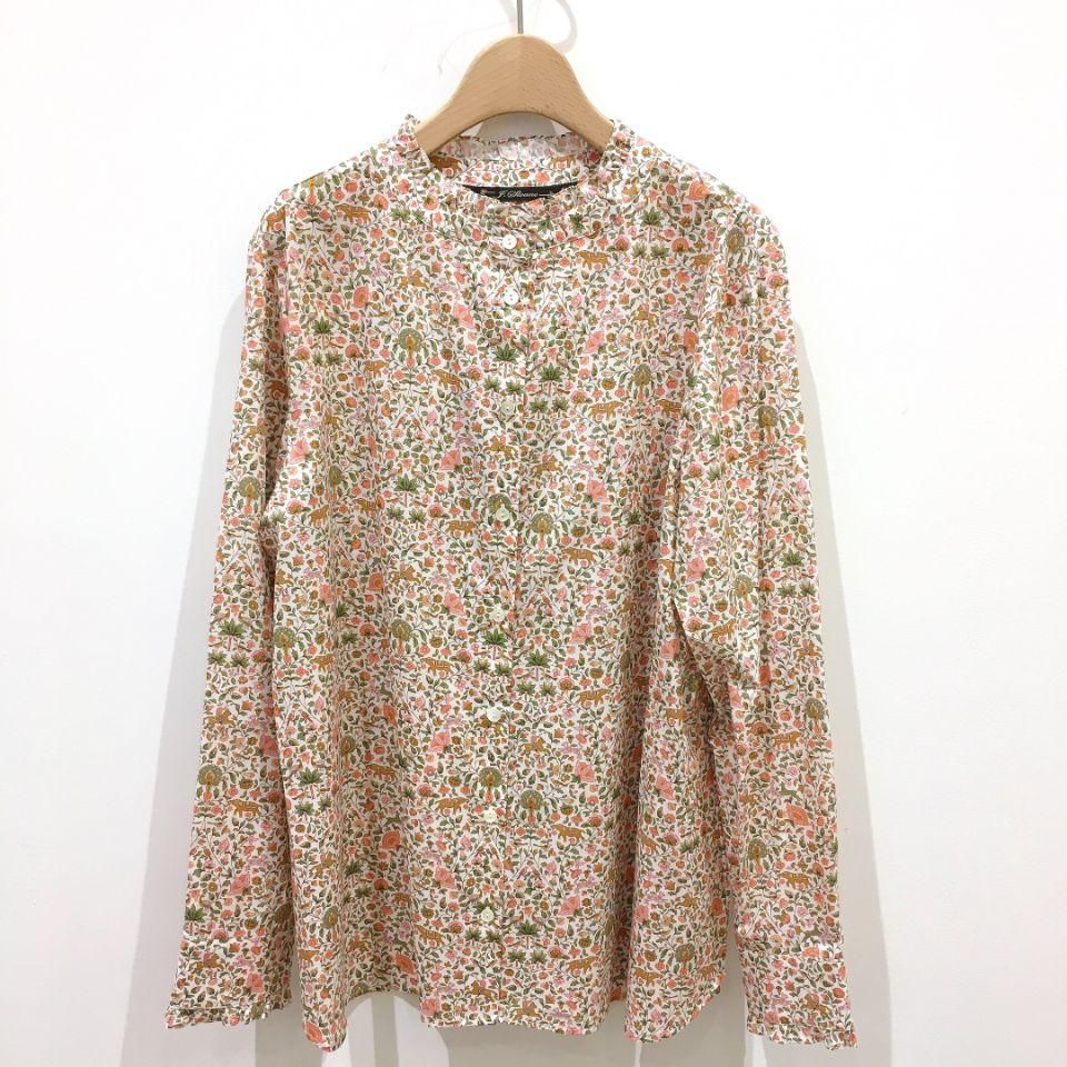 J.sloane - スタンドフリルブラウス （リバティコレクション