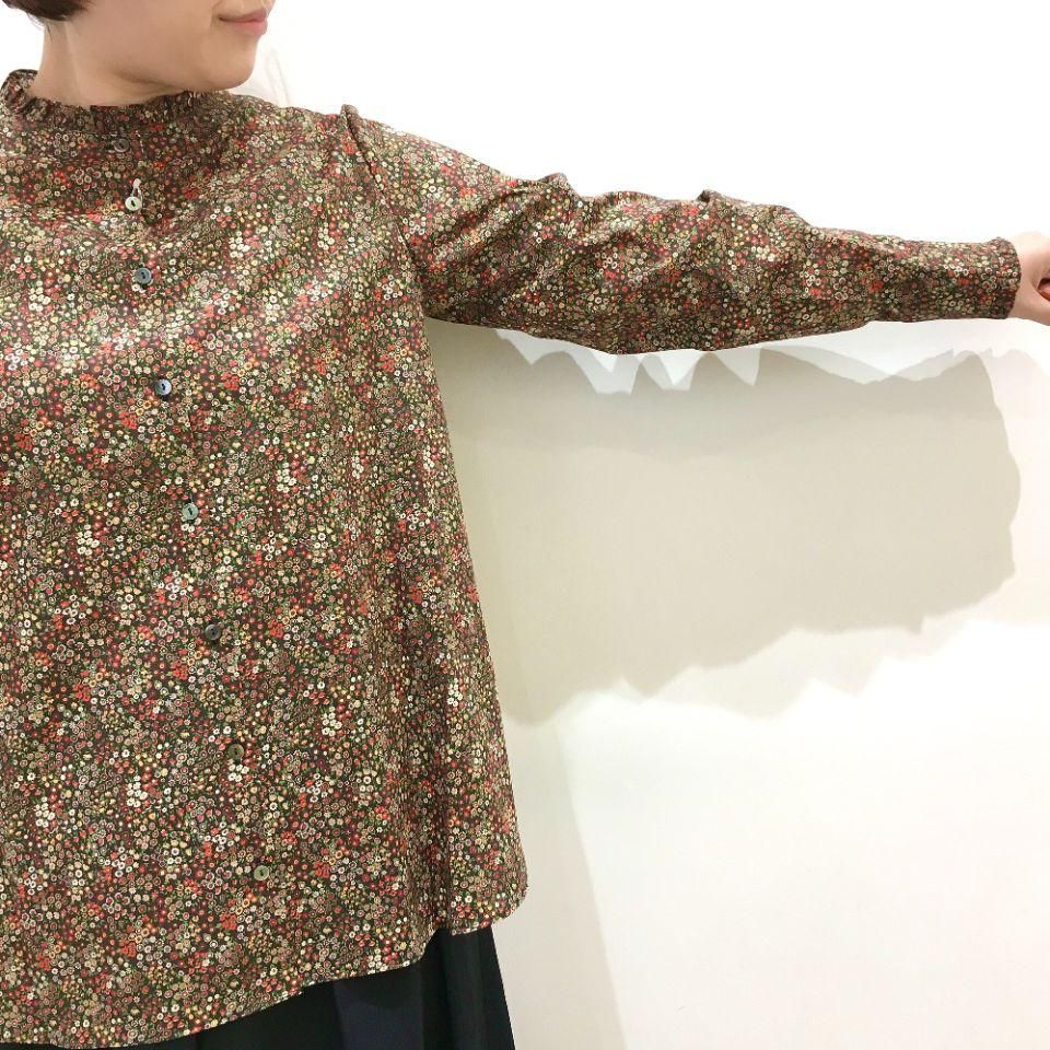 J.sloane - スタンドフリルブラウス （リバティコレクション） - Sheth