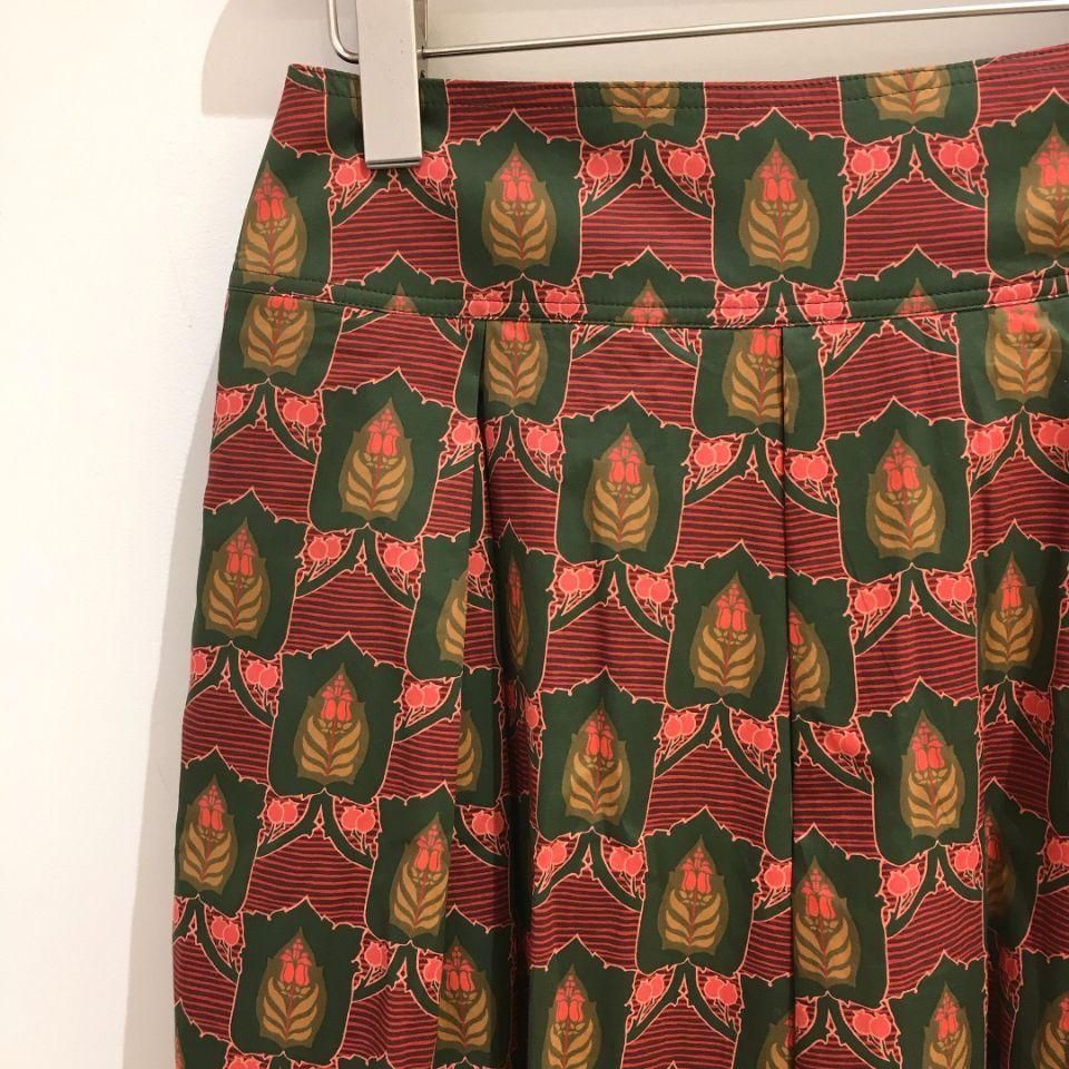 ★【新品】SarahWearサラウェア　リバティスプリングガーデンタッグスカート ☆【新品】SarahWearサラウェア リバティスプリングガーデン