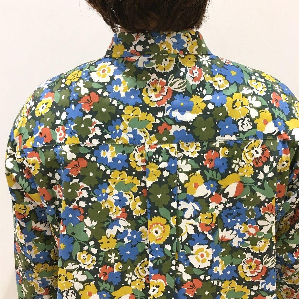 Parkes - チビエリ シャツワンピース （リバティコレクション
