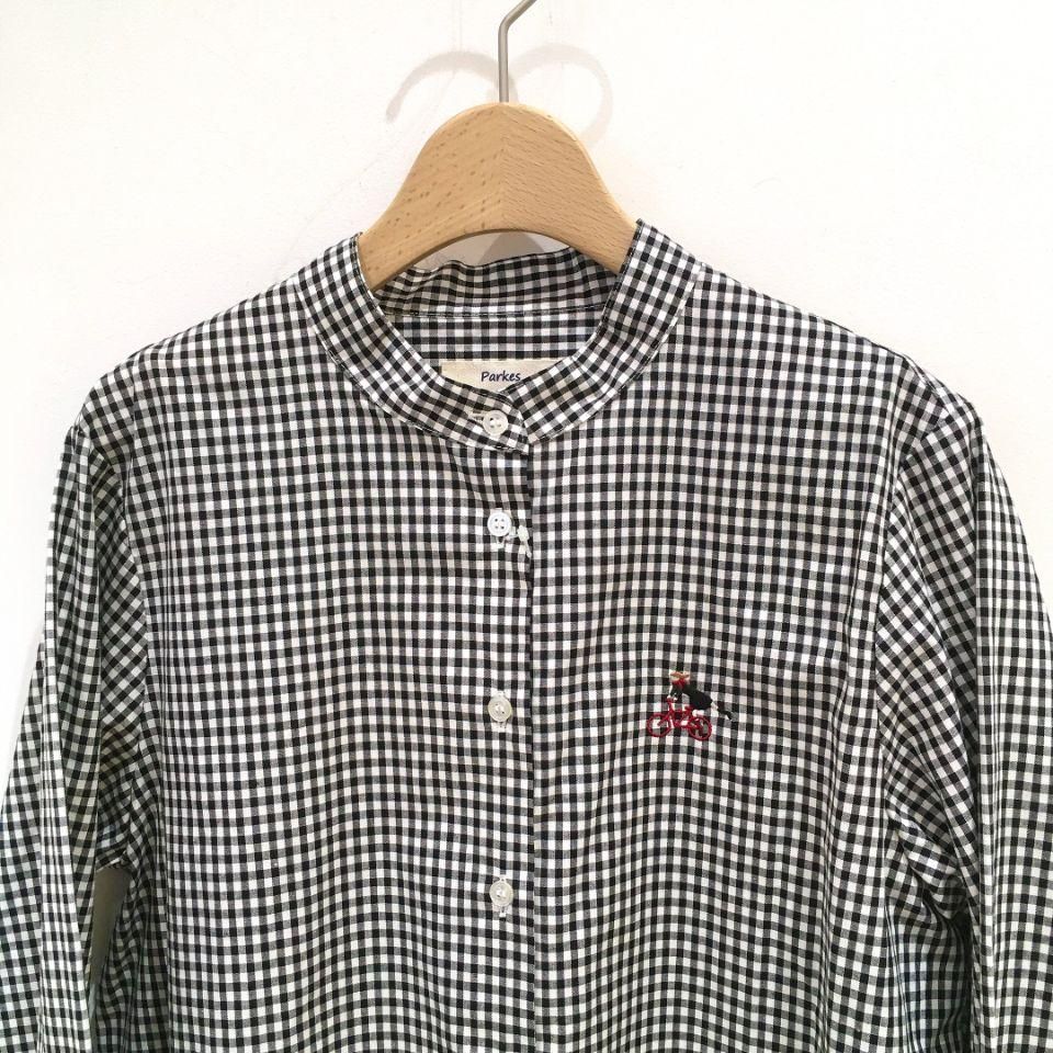 値下げ可 エヌハリウッド バンドカラーシャツ 40 値下げ可 エヌハリウッド バンドカラーシャツ 40