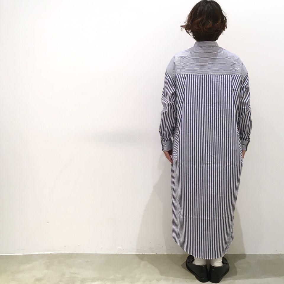 PONT DE CHALONS - ストライプアソート切替ワンピース（2250628