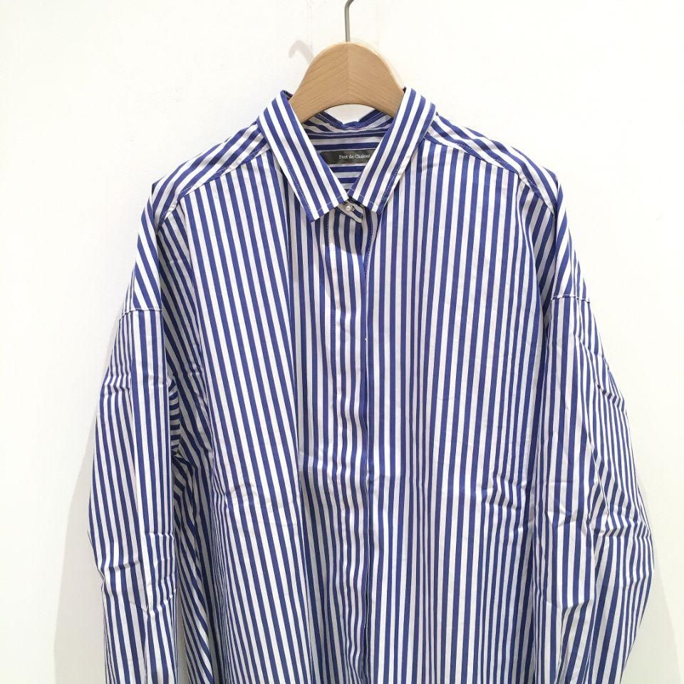 ブリル美品パールボタンシャツ