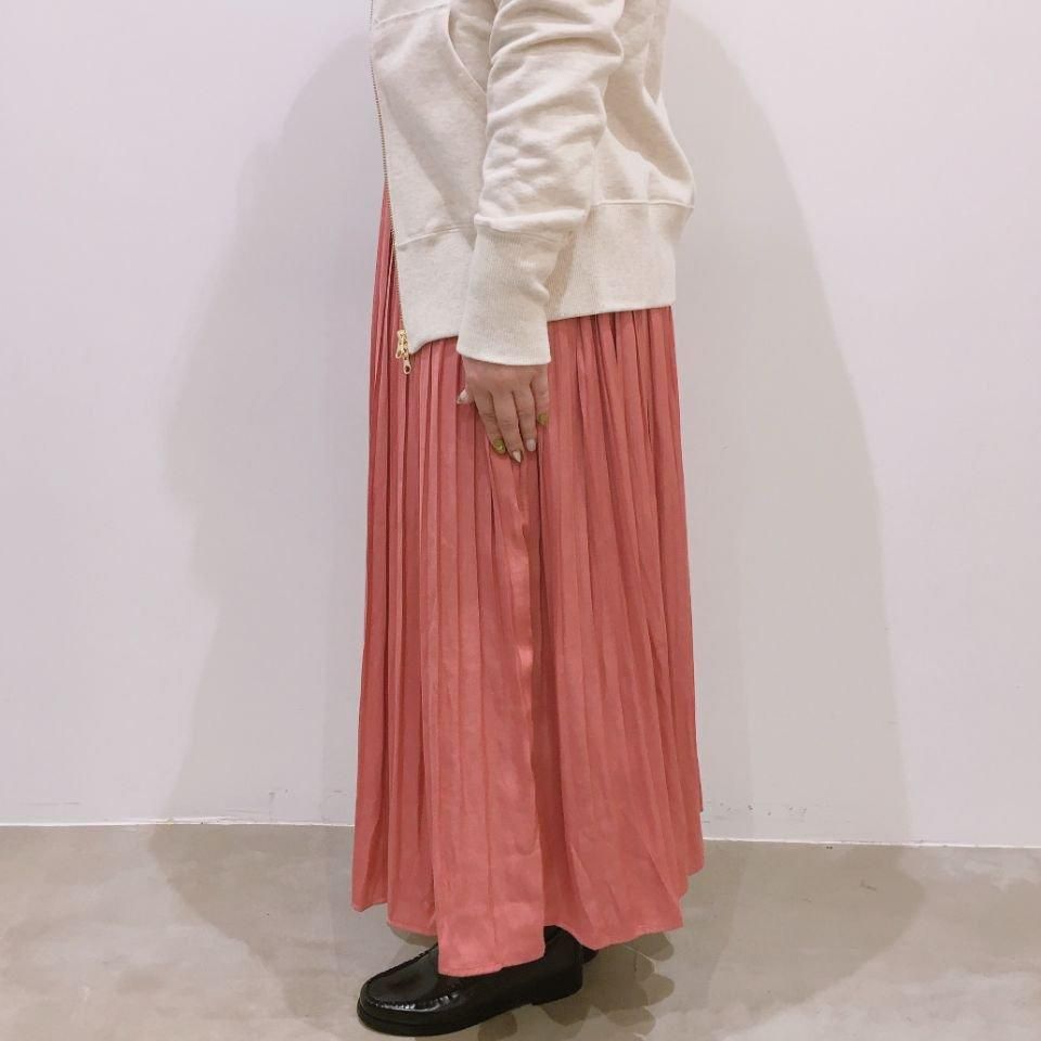 sosotto - アンティークサテン消しプリーツスカート （4215417