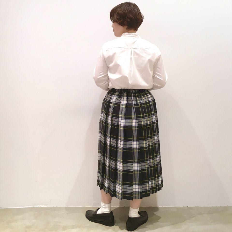 本日13日で出品終了⭐︎SACRA プリーツスカート アイボリー 38 Precious 2024年5月号掲載】ジオメトリックプリント プリーツ