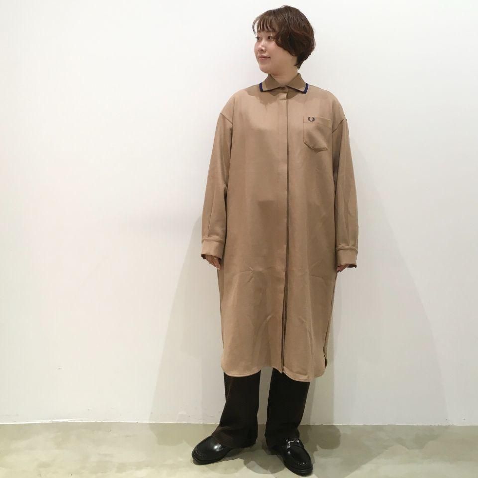 フレッドペリー　Knitted Collar Shirt Dress ワンピース