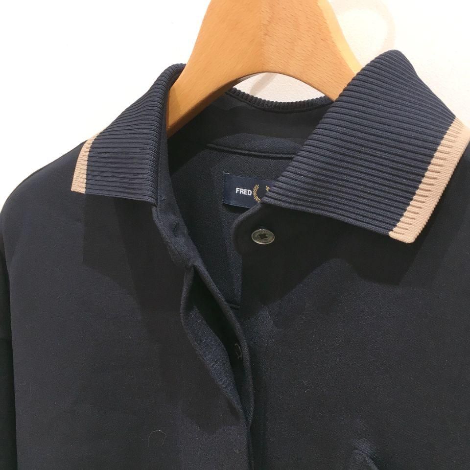 FRED PERRY - Knitted Collar Shirt Dress（F8673）正規取扱商品
