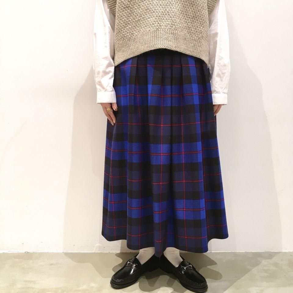 O'neil of Dublin - 総タックスカート 81cm丈(正規取扱商品 O'neil of Dublin - 総タックスカート 81cm丈(正規取扱商品