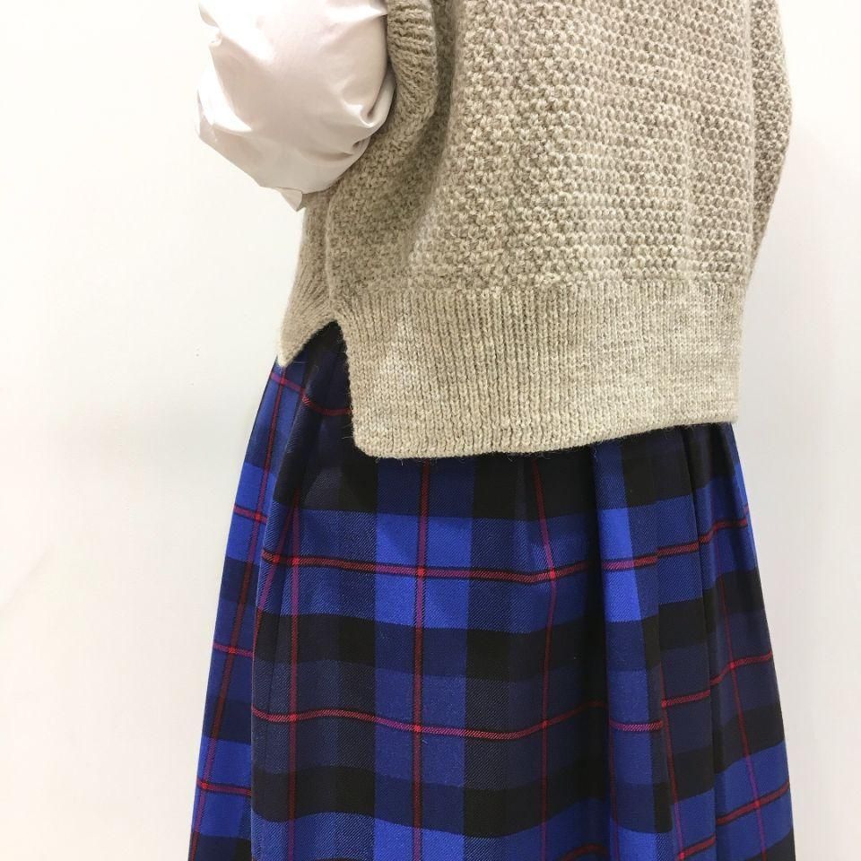 O'neil of Dublin - 総タックスカート 81cm丈(正規取扱商品 O'neil of Dublin - 総タックスカート 81cm丈(正規取扱商品