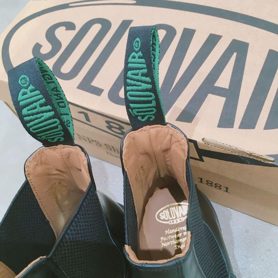 SOLOVAIR - THE DEALER BOOT ソロヴェアーサイドゴアブーツ SOLOVAIR - THE DEALER BOOT ソロヴェアーサイドゴアブーツ