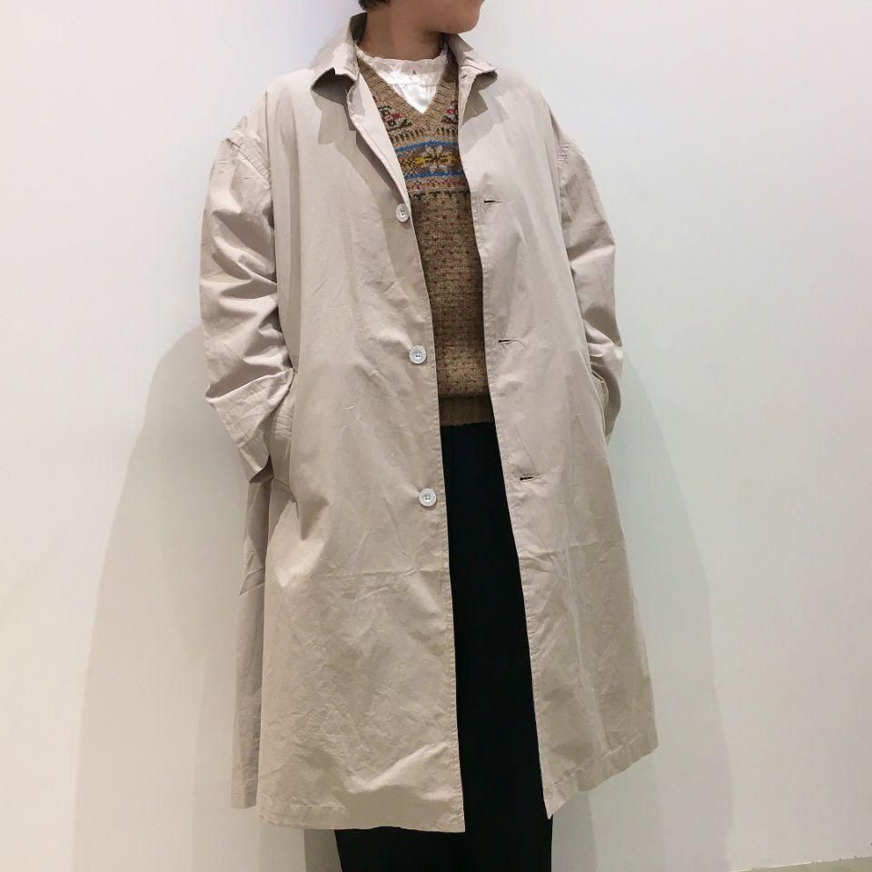 FURALI - ウェザーステンカラーコート（20JK005A) - Sheth