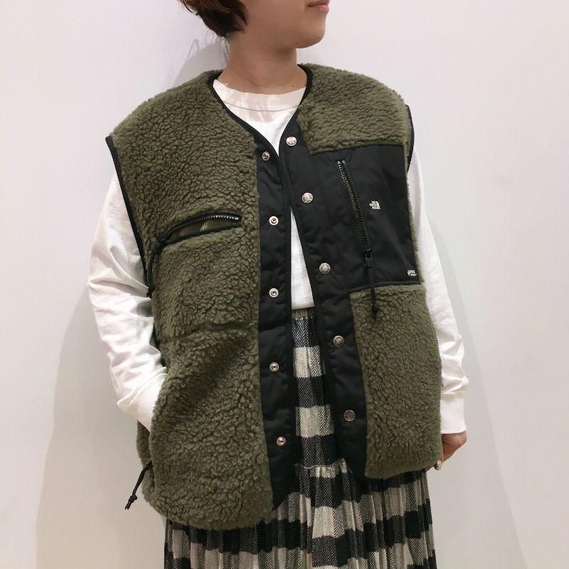 納品書付 ナナミカ wool Boa Fleece Field Cardigan