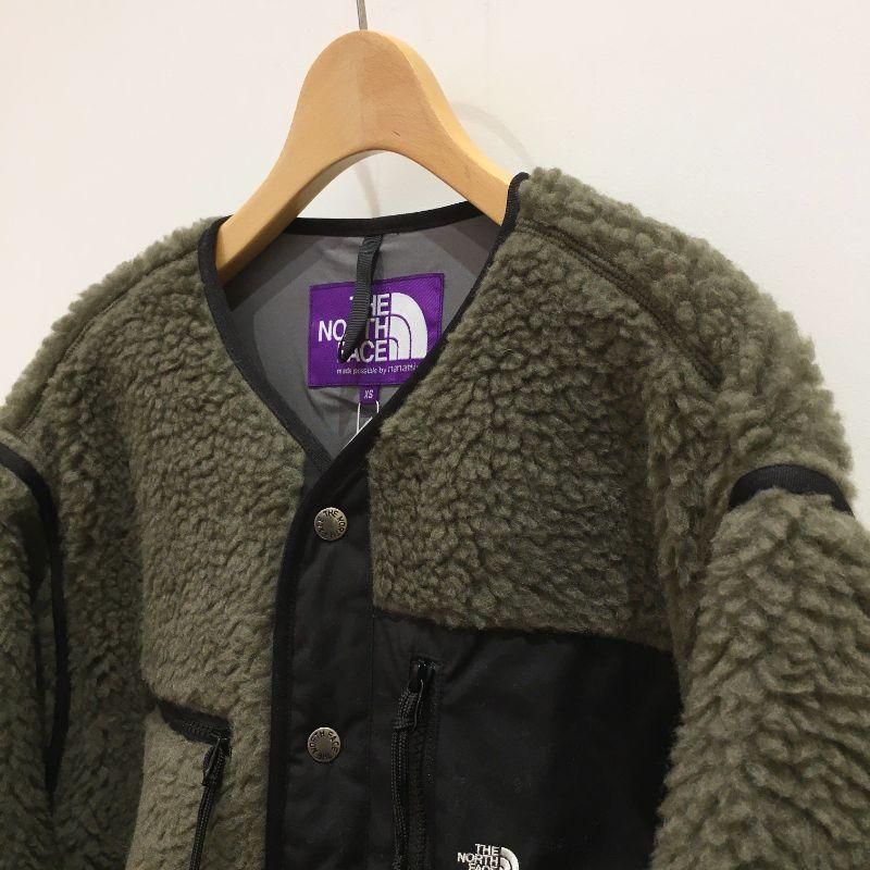THE NORTH FACE PURPLE LABEL - Wool Boa Fleece Field Cardigan THE NORTH FACE PURPLE LABEL - Wool Boa Fleece Field Cardigan