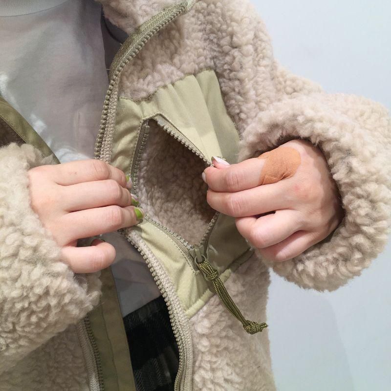 THE NORTH FACE PURPLE LABEL - Wool Boa Fleece Field Coat THE NORTH FACE PURPLE LABEL - Wool Boa Fleece Field Coat