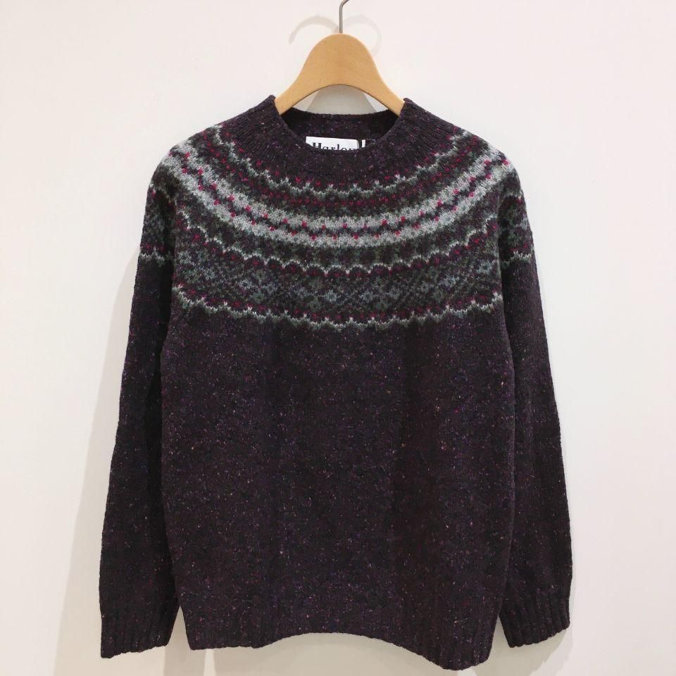 Harley of Scotland - ドニゴウール フェアアイル柄プルオーバー
