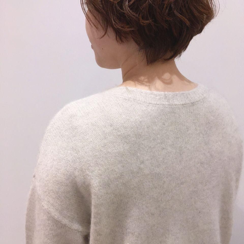 NOMBRE IMPAIR - ブラッシュウール 2WAYカーディガン - Sheth NOMBRE IMPAIR - ブラッシュウール 2WAYカーディガン - Sheth
