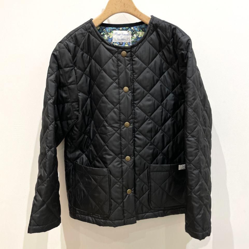 LONELY ブラック キルティングジャケット L LONELY ブラック キルティングジャケット L