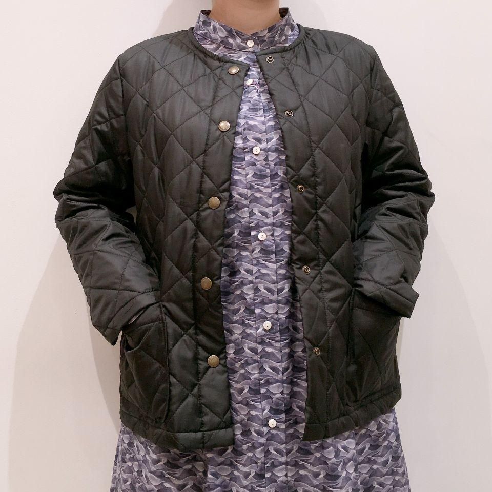 Le minor - 高密度タフタ×LIBERTY キルティングジャケット Le minor - 高密度タフタ×LIBERTY キルティングジャケット
