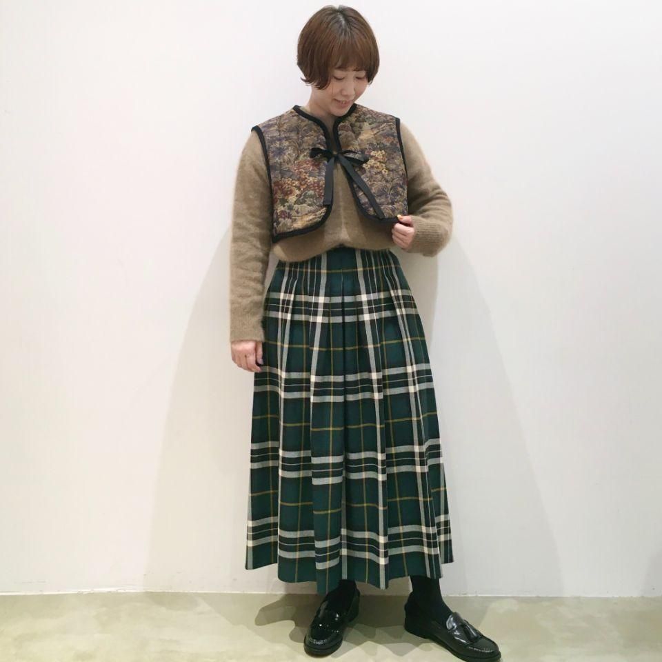 LAVENHAM - JACQUARD TIE UP GILET WOMENS(正規取扱商品 LAVENHAM - JACQUARD TIE UP GILET WOMENS(正規取扱商品