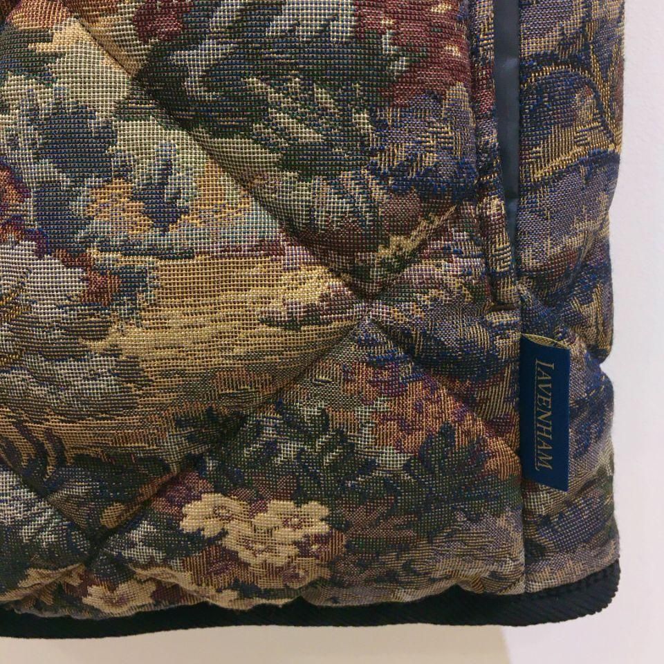 LAVENHAM - JACQUARD BIG QUILT A LINE MICKFIELD WOMENS(正規 LAVENHAM - JACQUARD BIG QUILT A LINE MICKFIELD WOMENS(正規