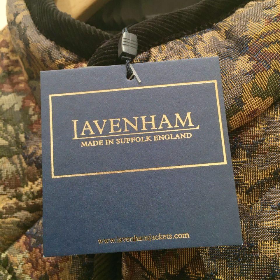 LAVENHAM - JACQUARD BIG QUILT A LINE MICKFIELD WOMENS(正規 LAVENHAM - JACQUARD BIG QUILT A LINE MICKFIELD WOMENS(正規